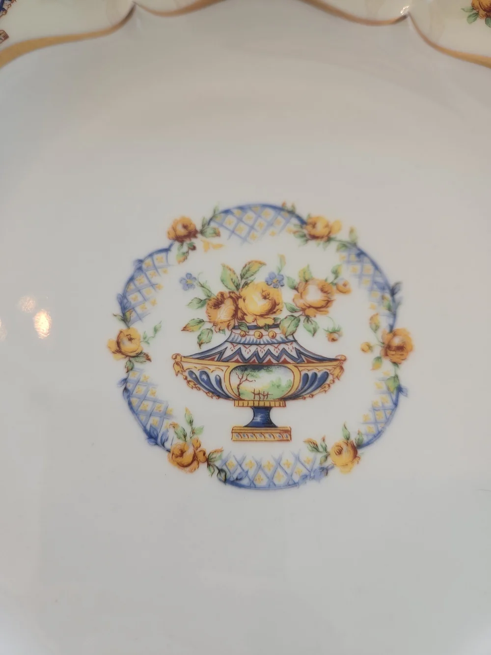 Set of 4 Haviland Limoges Charm Coupe Soup Bowls 7.75